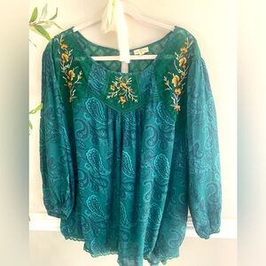 Mason & Belle 3/4 Sleeve Blouse